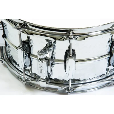 Ludwig Supraphonic Hammered Aluminium Snare Drum